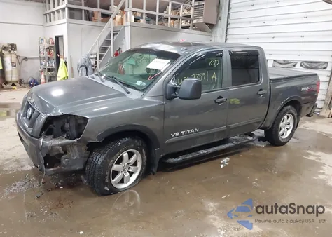 2009 Nissan Titan Pro-4X z USA, uszkodzony, nr VIN 1N6BA07C09N306361